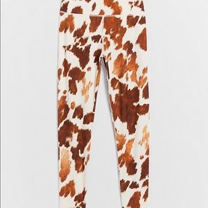 NWT WeWoreWhat cowhide leggings